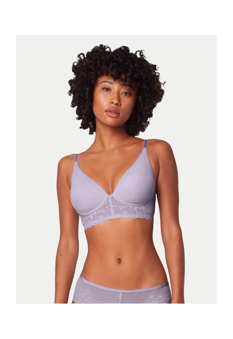Sutien dama - 303577902 - Poliester/Poliamida - Violet - Violet