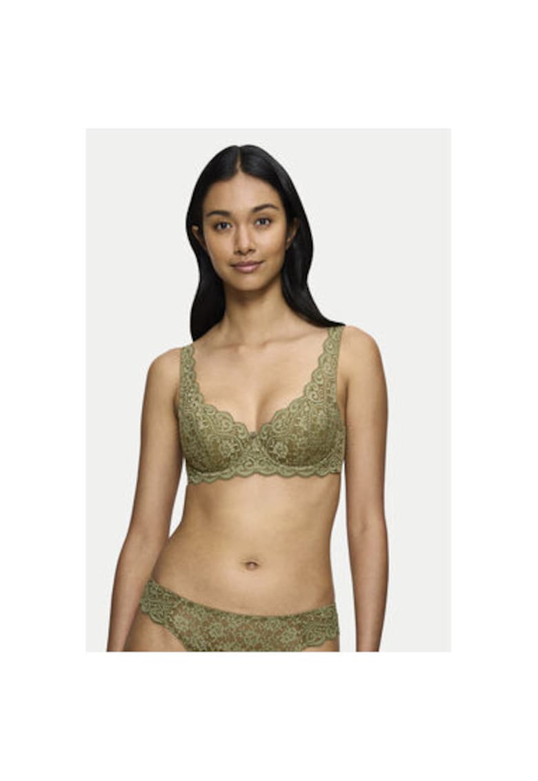 Sutien dama - 304537943 - Poliamida/Elastan - Verde