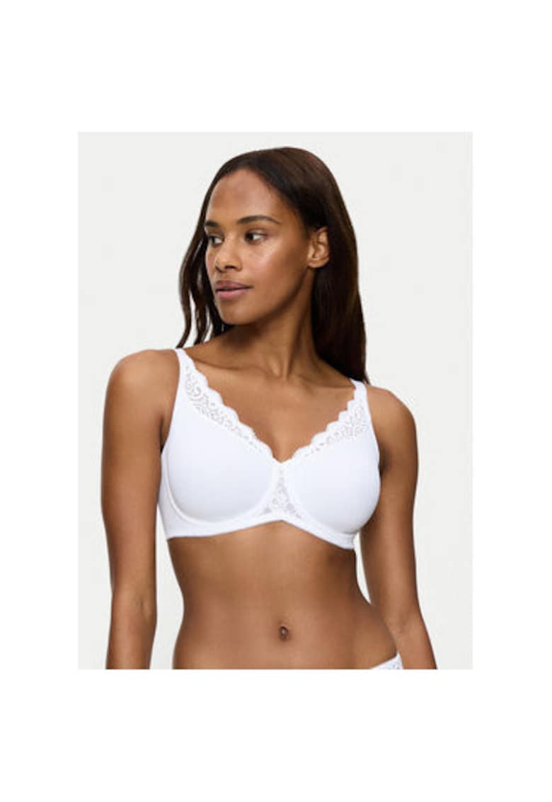 Sutien dama - 304537981 - Poliamida/Elastan - Alb