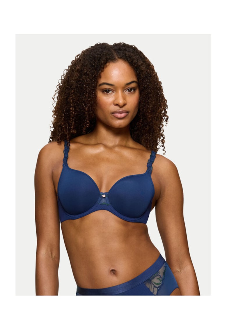 Sutien dama - 304537301 - Poliester/Poliamida - Albastru - Albastru