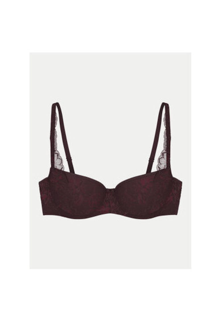 Sutien dama -  304538568 - Poliamida/Poliester/Elastan - Rosu