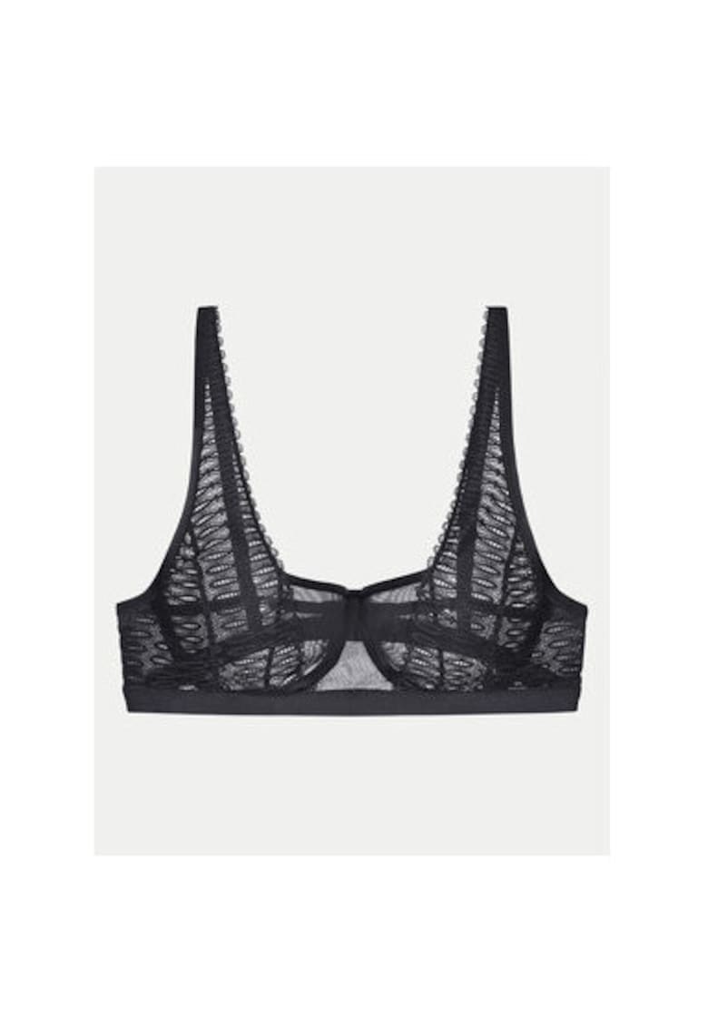 Sutien dama - 304536748 - Poliamida - Negru