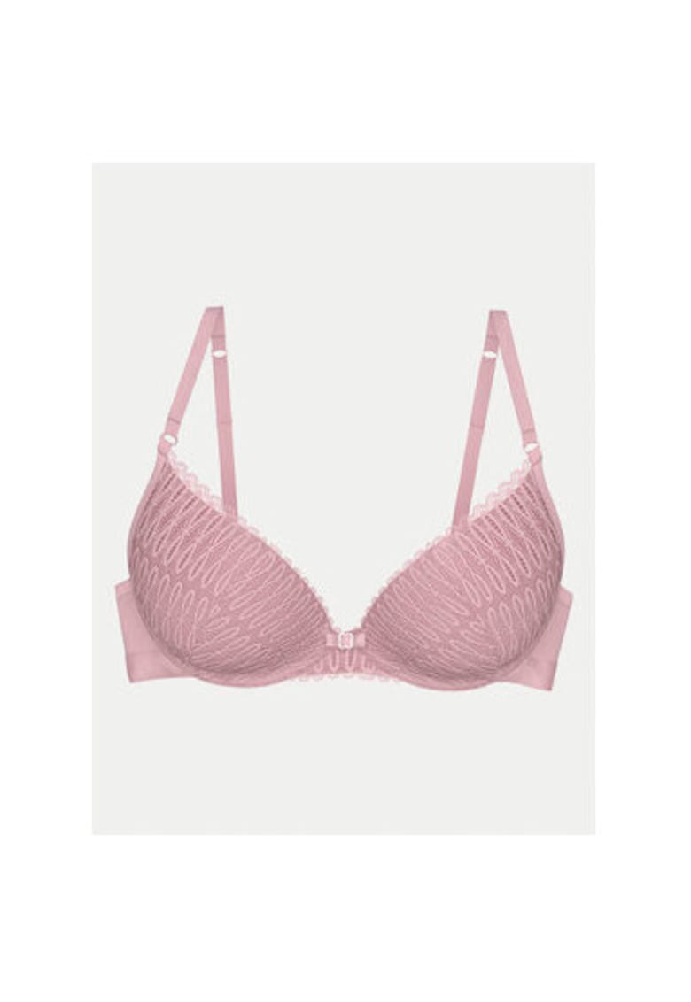 Sutien dama -  304536168 - Poliamida/Poliester/Elastan - Roz
