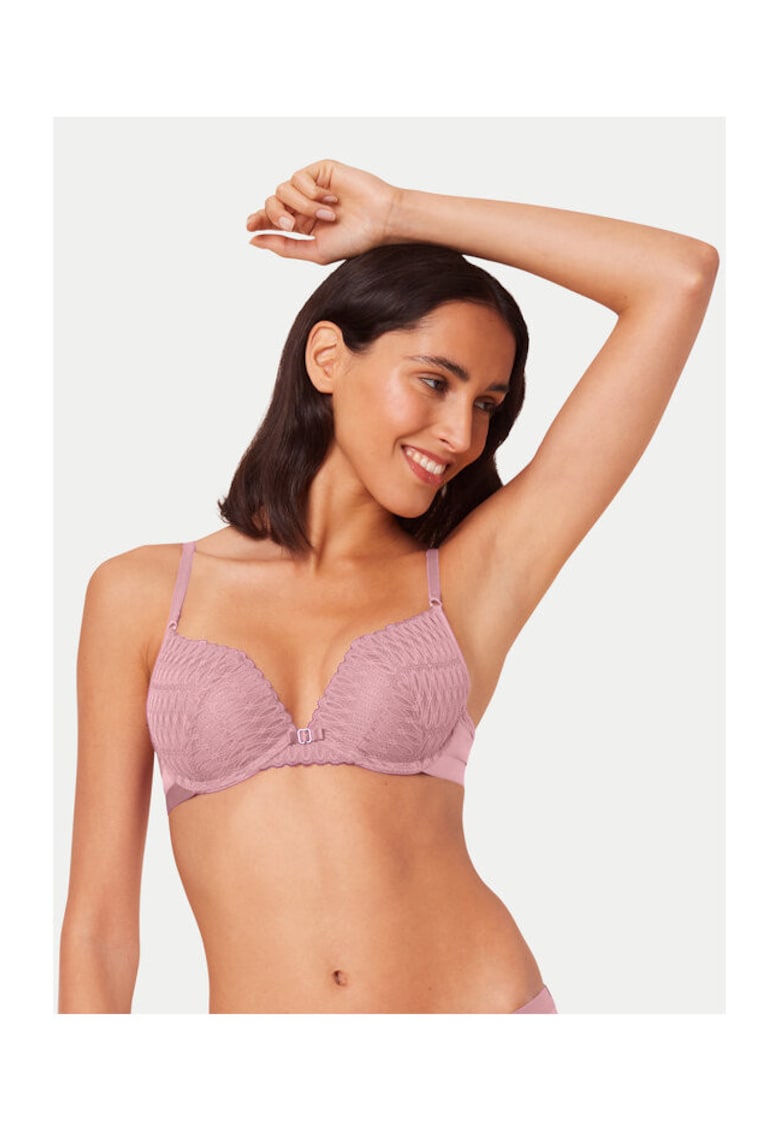 Sutien dama - 304536168 - Poliamida/Poliester/Elastan - Roz - Roz