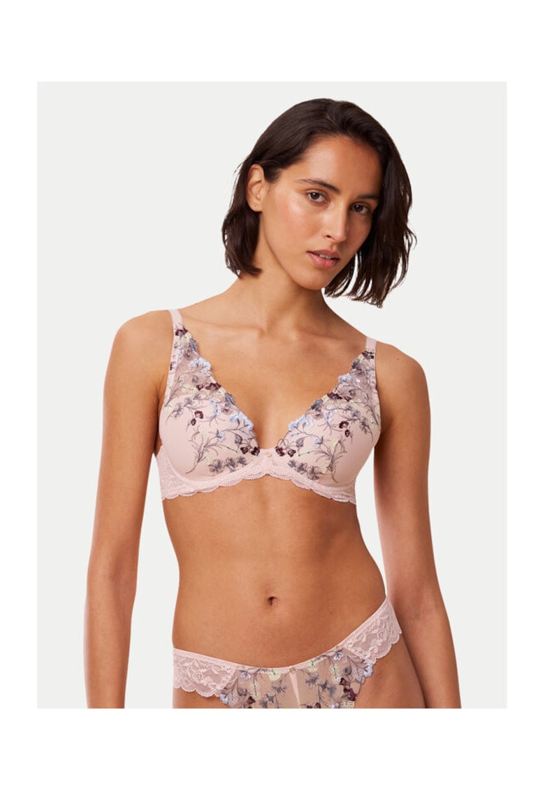 Sutien dama - 304536540 - Poliester/Poliamida - Bej - Bej