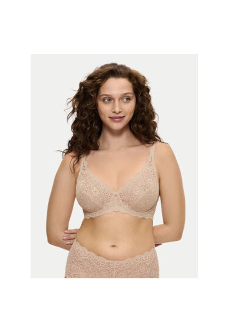 Sutien dama - 305249937 - Poliamida/Elastan - Bej - Bej