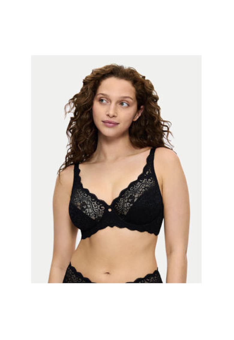 Sutien dama - 305249920 - Poliamida/Elastan - Negru - Negru