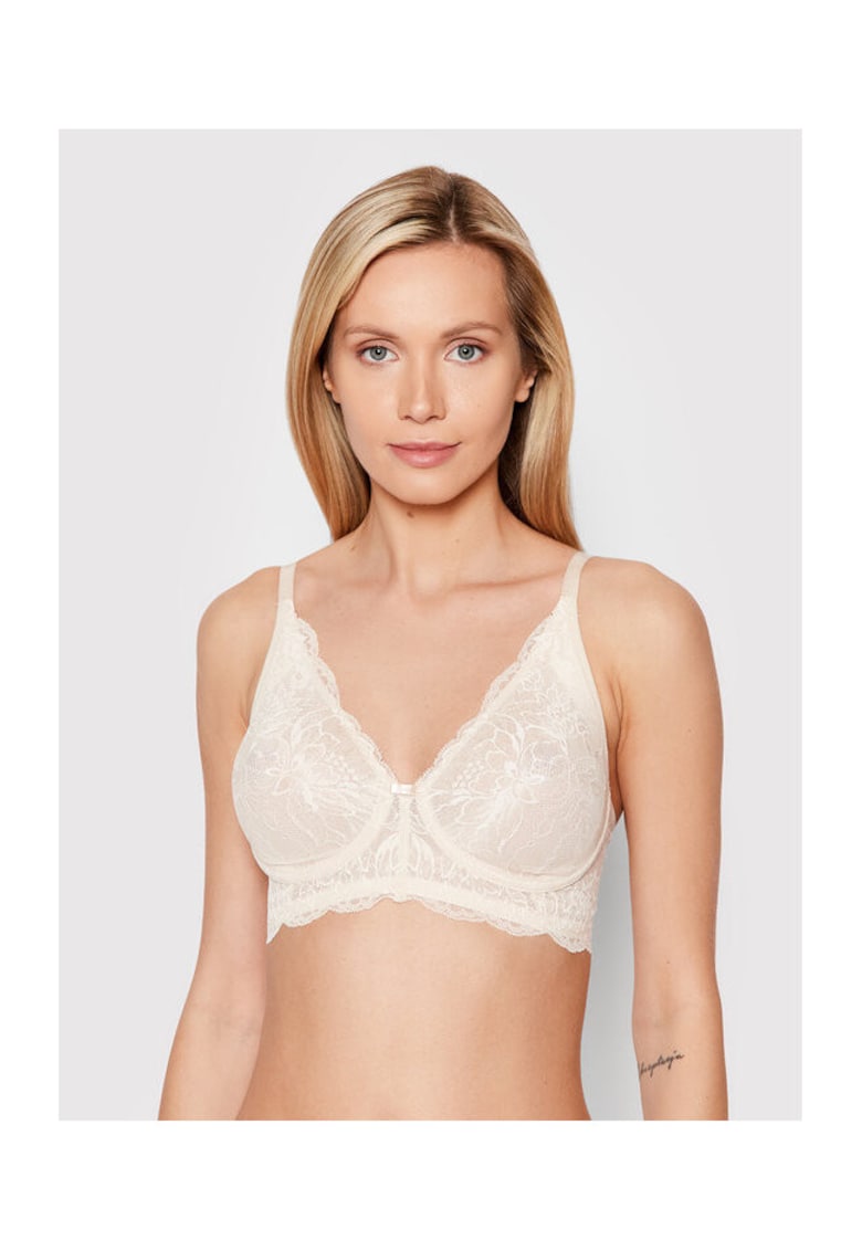 Sutien dama - 300081723 - Poliamida/Elastan - Bej - Bej