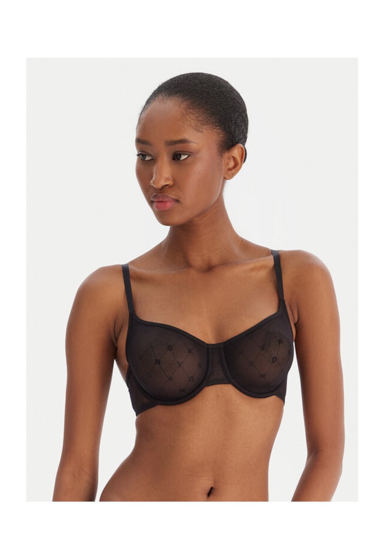 Sutien dama - 207599864 - Nylon/Elastan - Negru - Negru
