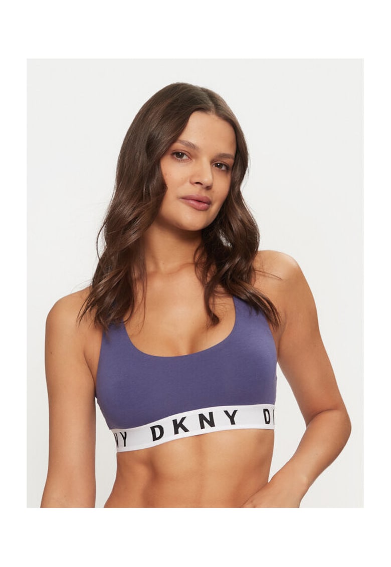 Sutien dama - 304528620 - Modal/Bumbac/Elastan - Albastru - Albastru