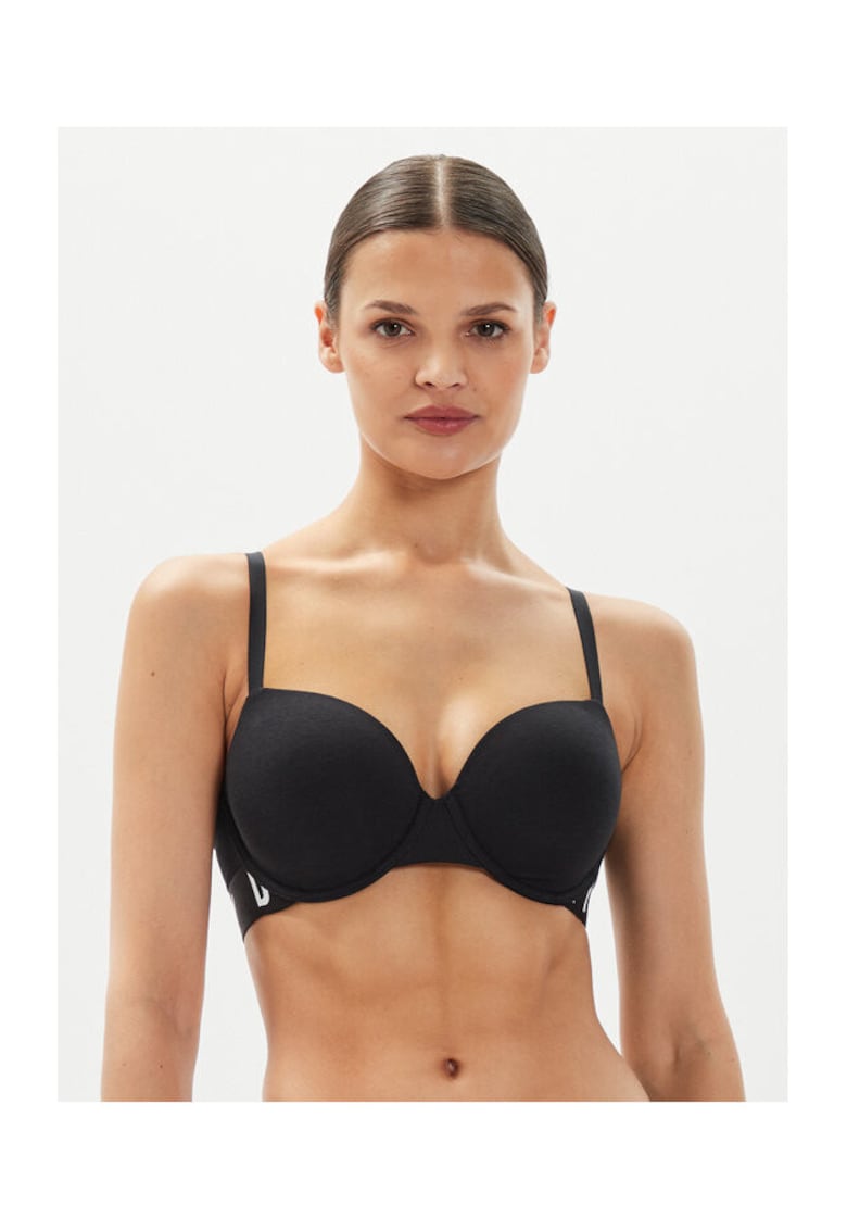 Sutien dama - 303723637 - Modal/Bumbac/Elastan - Negru - Negru