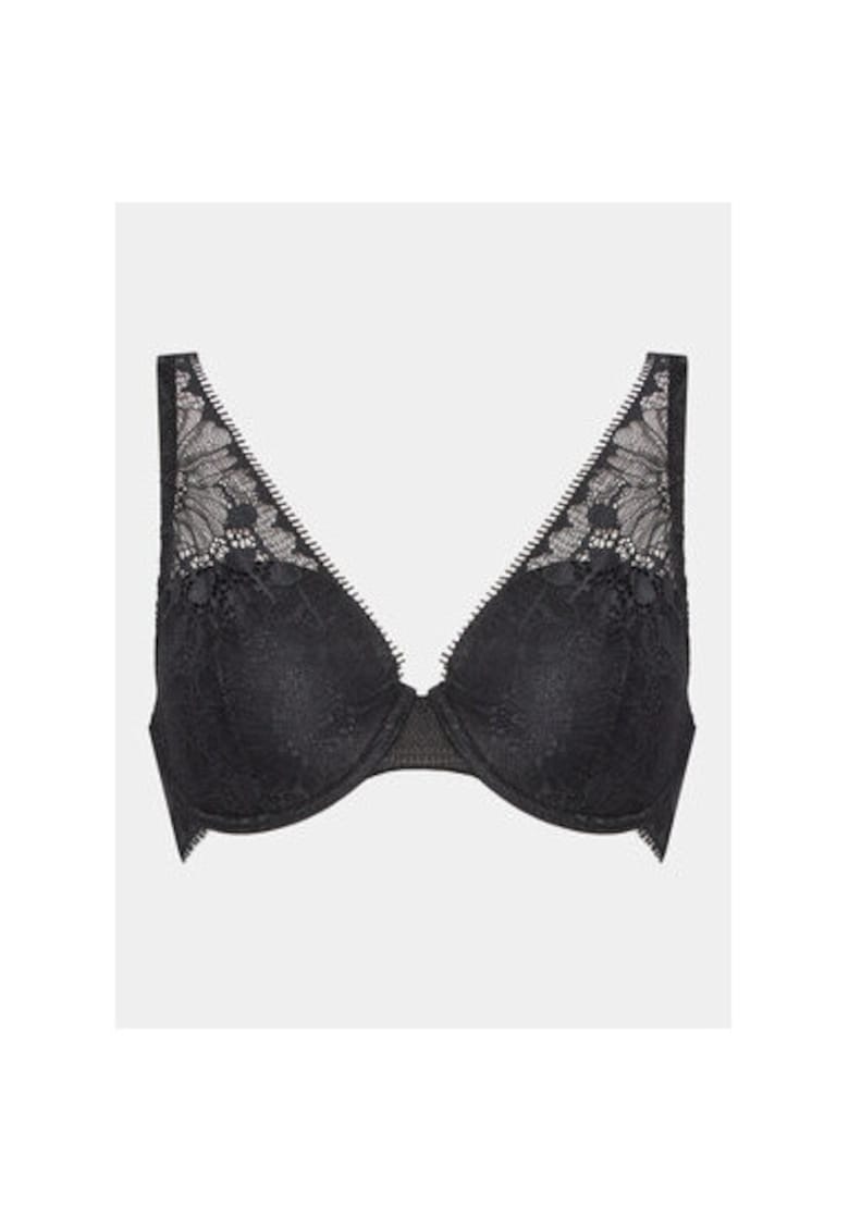 Sutien dama -  302948161 - Poliamida - Negru