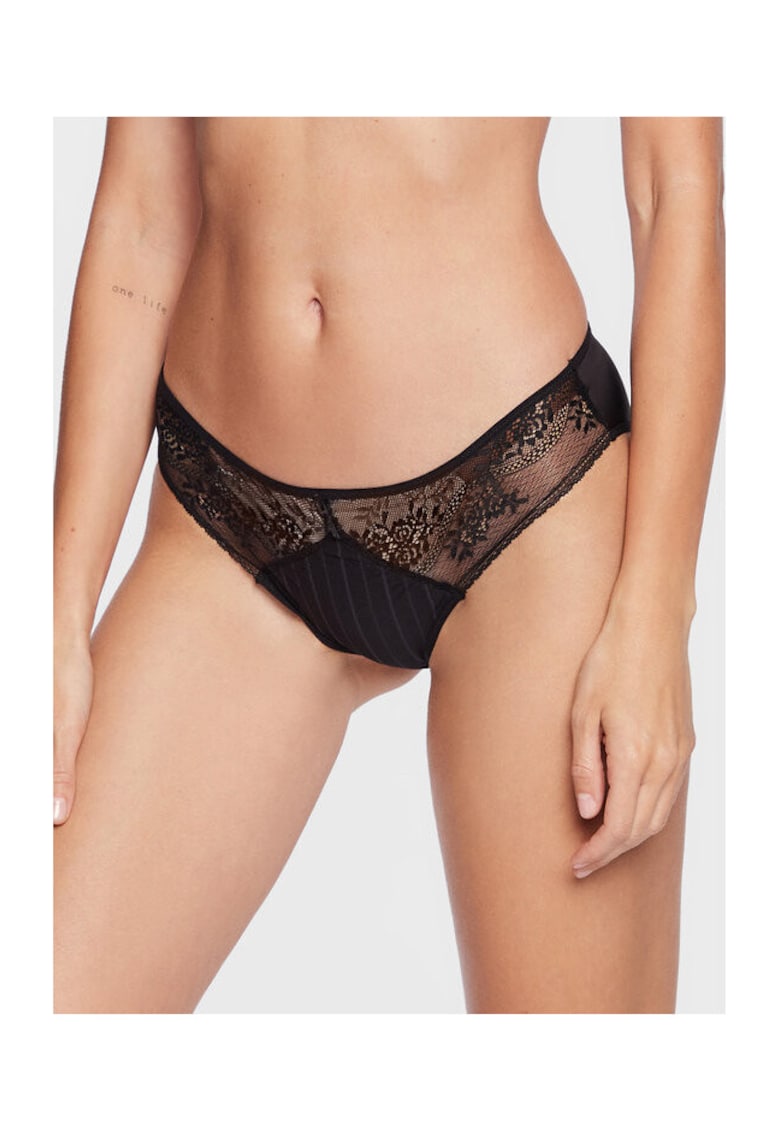 Sutien dama - 302613151 - Poliamida/Elastan - Negru - Negru