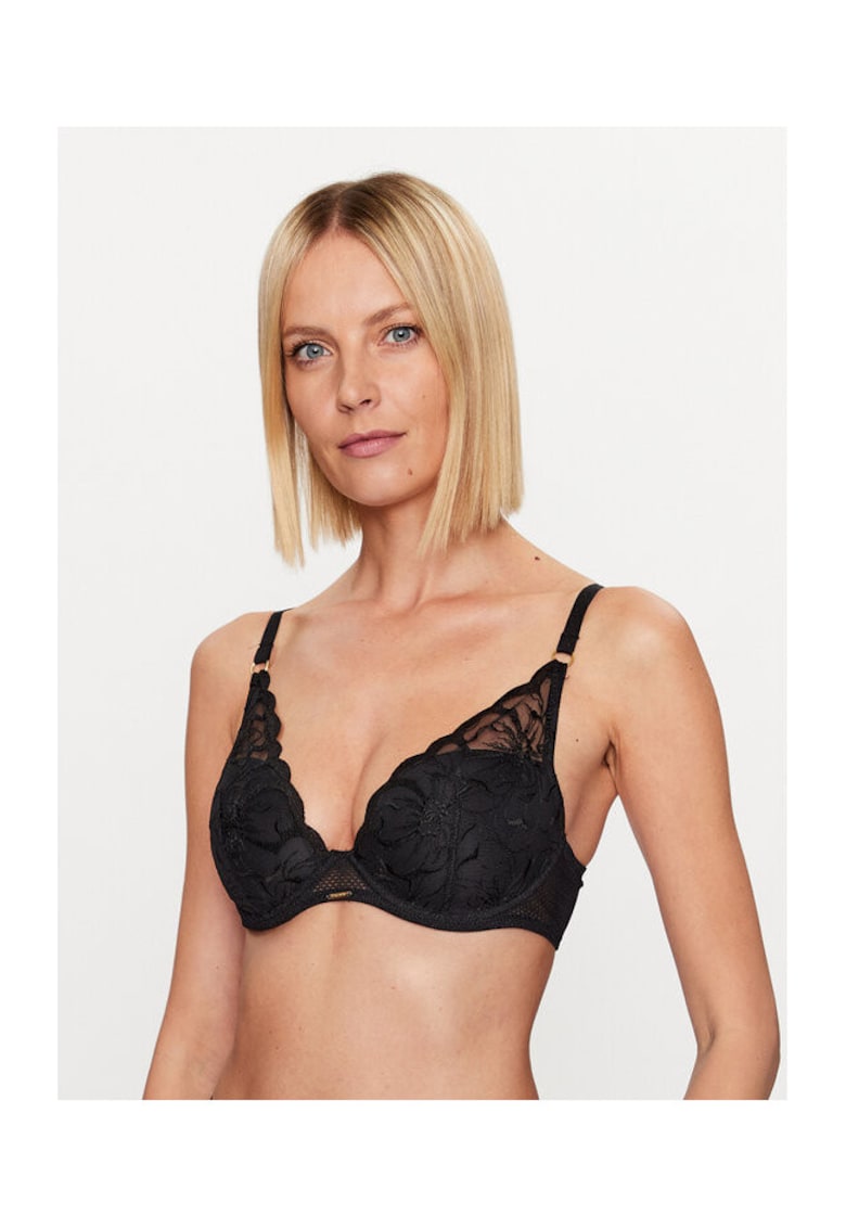 Sutien dama - 303475598 - Poliamida/Poliester - Negru - Negru