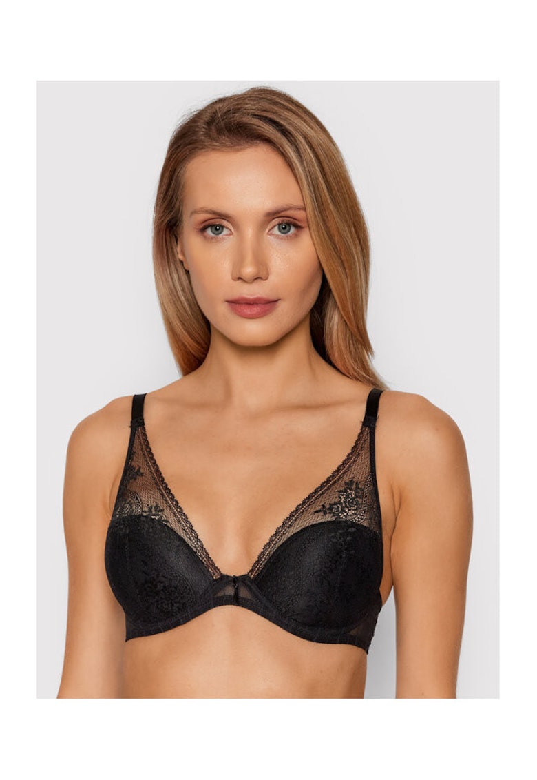 Sutien dama - 208842457 - Poliamida/Elastan - Negru - Negru
