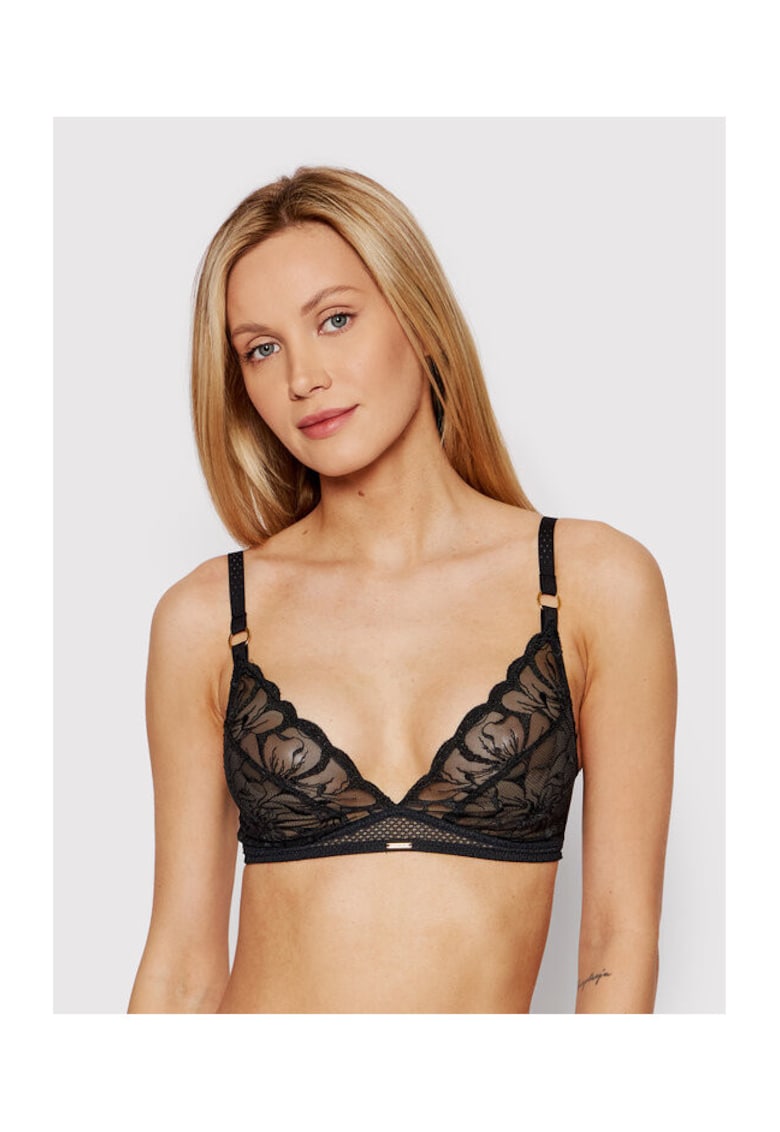 Sutien dama - 300058695 - Poliamida/Poliester - Negru - Negru