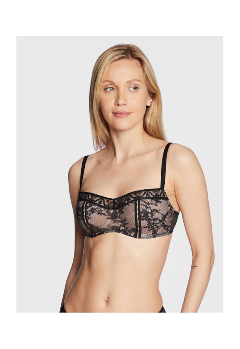 Sutien dama - 301210399 - Poliester - Negru - Negru