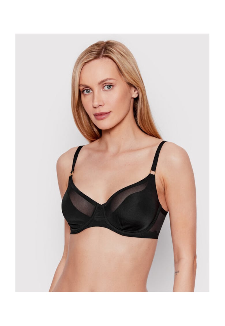 Sutien dama - 300058732 - Poliamida/Elastan - Negru - Negru