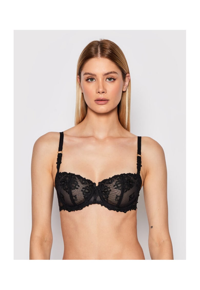 Sutien dama - 301194224 - Poliester/Poliamida - Negru - Negru