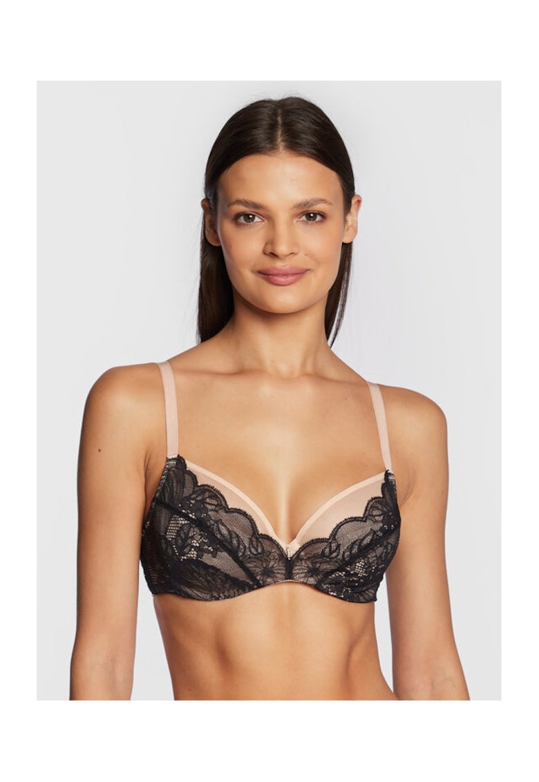 Sutien dama - 301194538 - Poliamida/Elastan - Negru - Negru