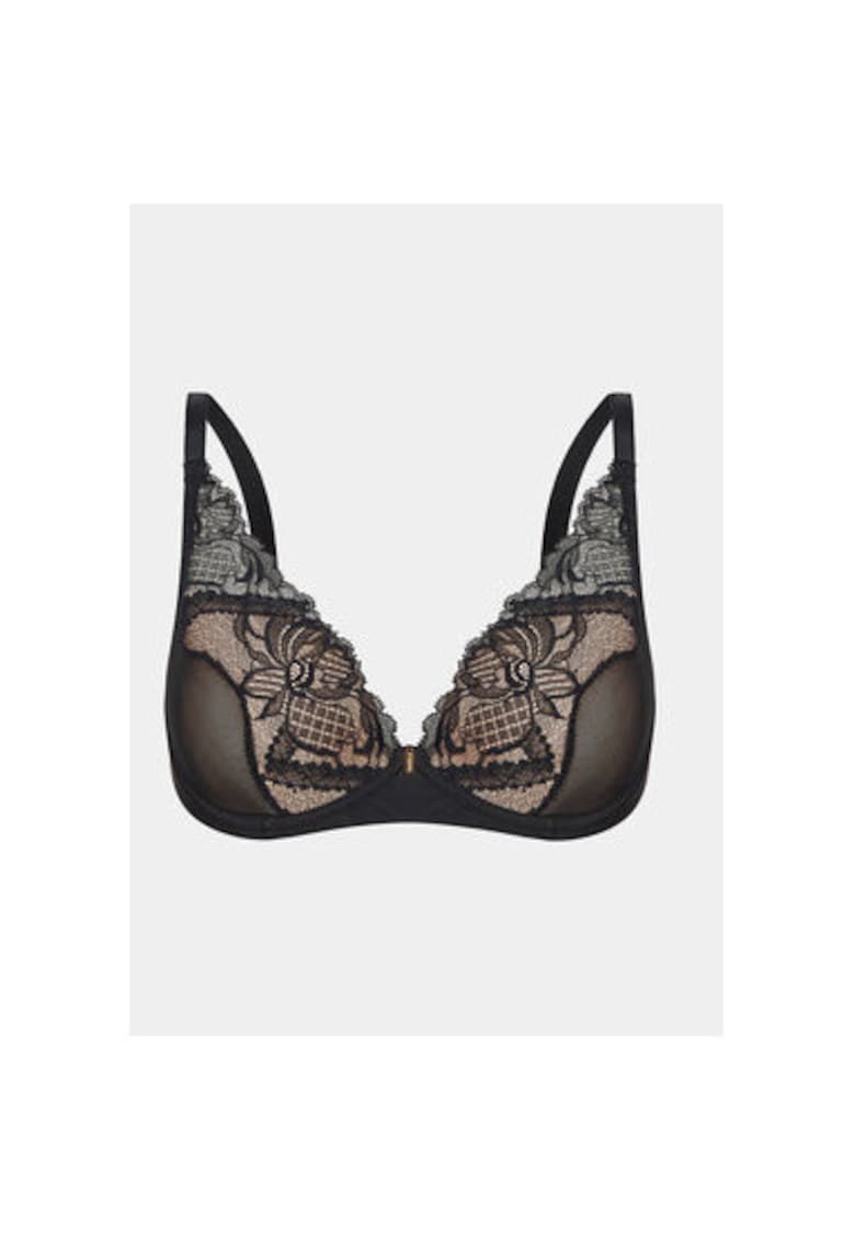 Sutien dama -  303475680 - Poliamida - Negru