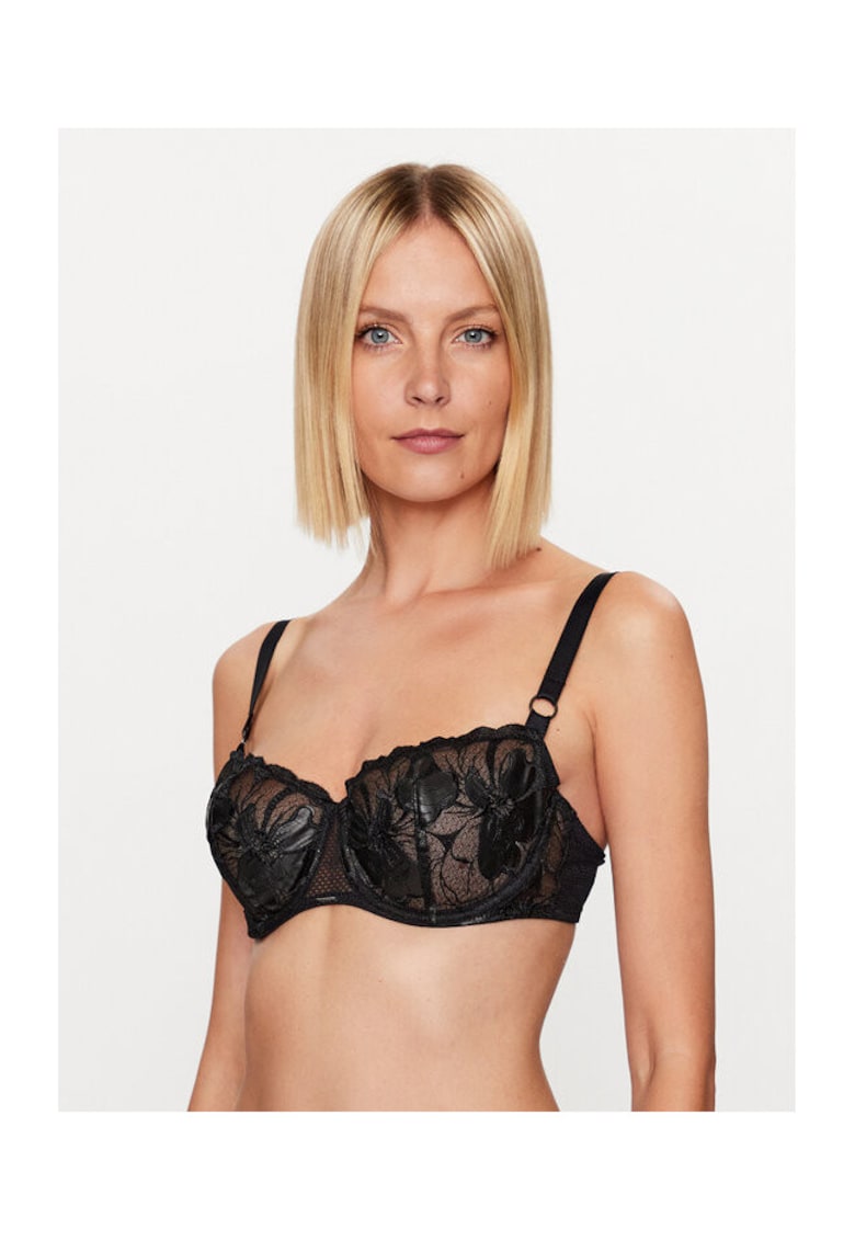 Sutien dama - 303155841 - Poliamida/Elastan - Negru - Negru