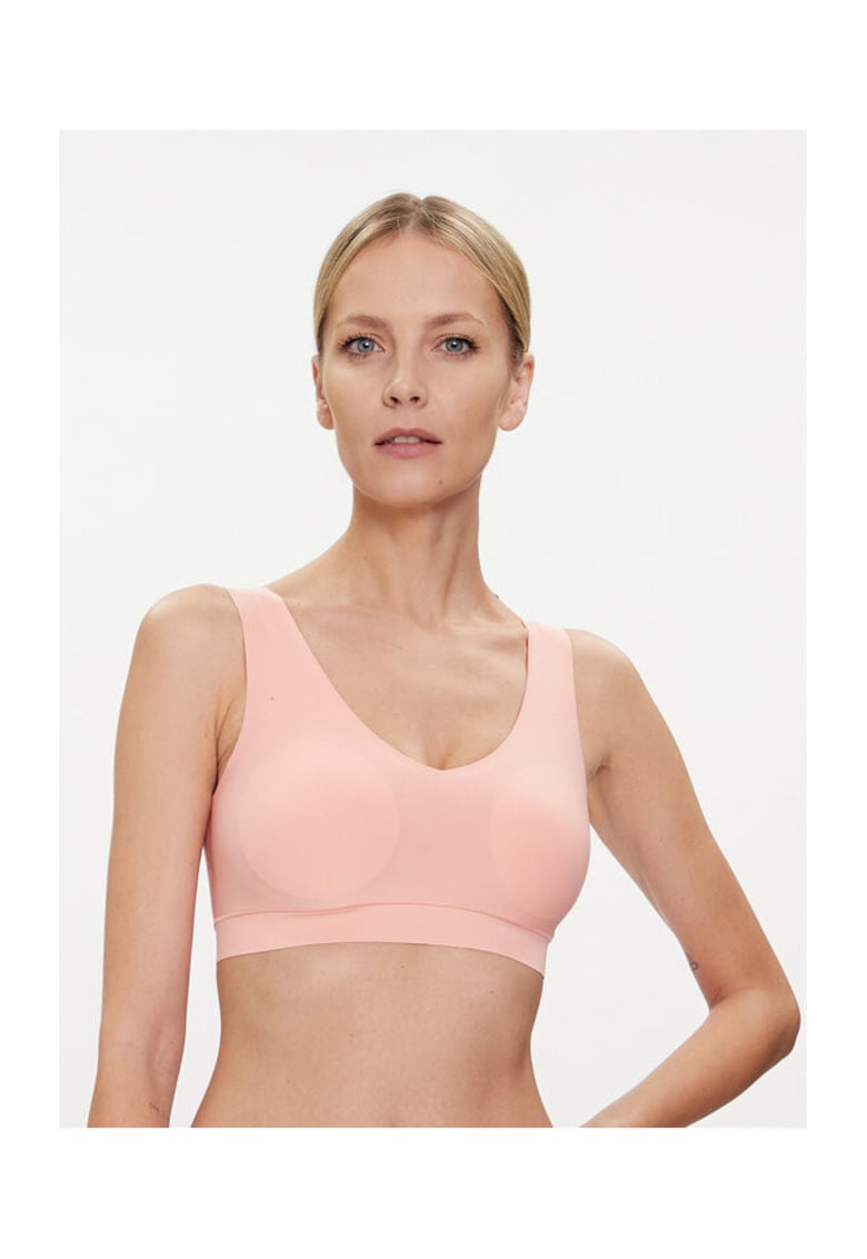 Sutien dama - 303814526 - Nylon/Elastan - Portocaliu - Portocaliu