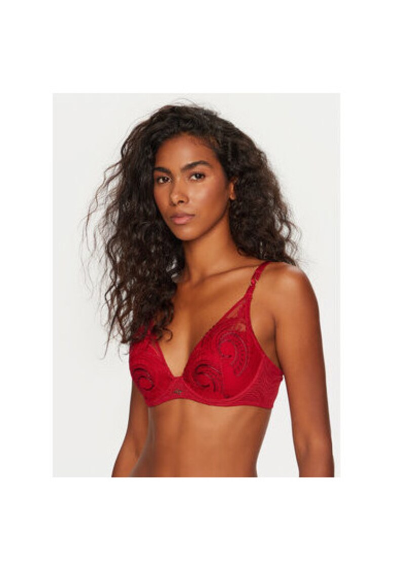 Sutien dama - 304178665 - Nylon/Elastan - Negru - Negru