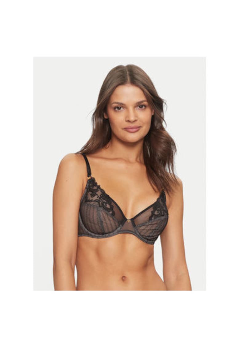 Sutien dama - 304178429 - Nylon/Elastan - Negru - Negru