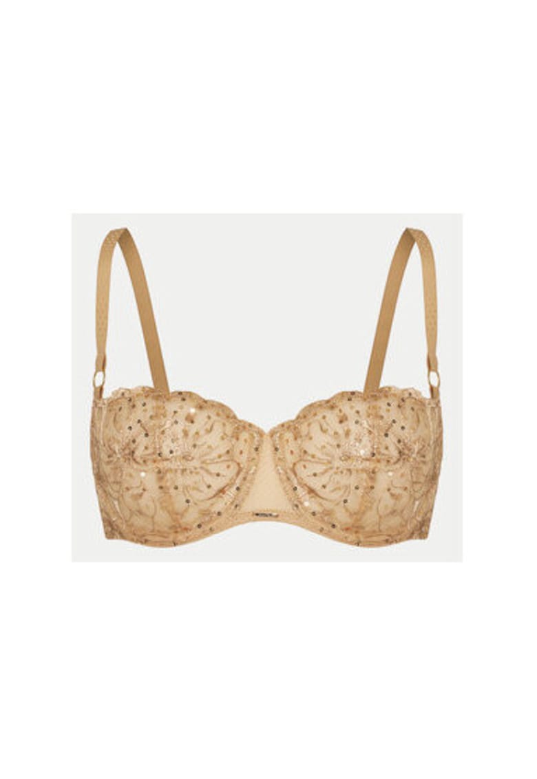 Sutien Dama - 304178467 - Poliamida/Elastan - Bej - Bej