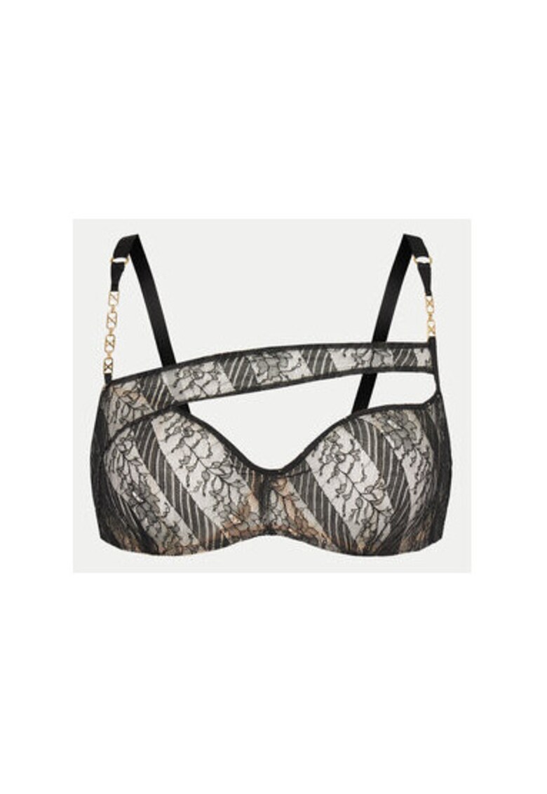 Sutien dama - 304178092 - Poliamida - Negru - Negru