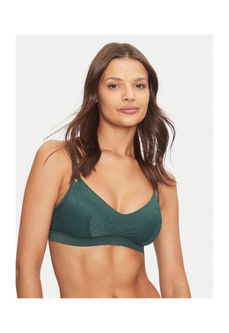 Sutien dama - 304177866 - Nylon/Elastan - Verde - Verde