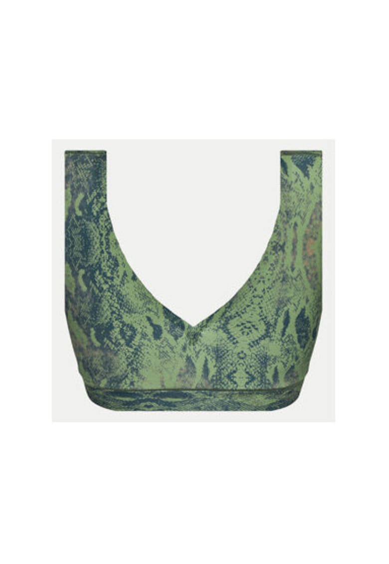 Sutien dama - 304178016 - Nylon/Elastan - Verde - Verde