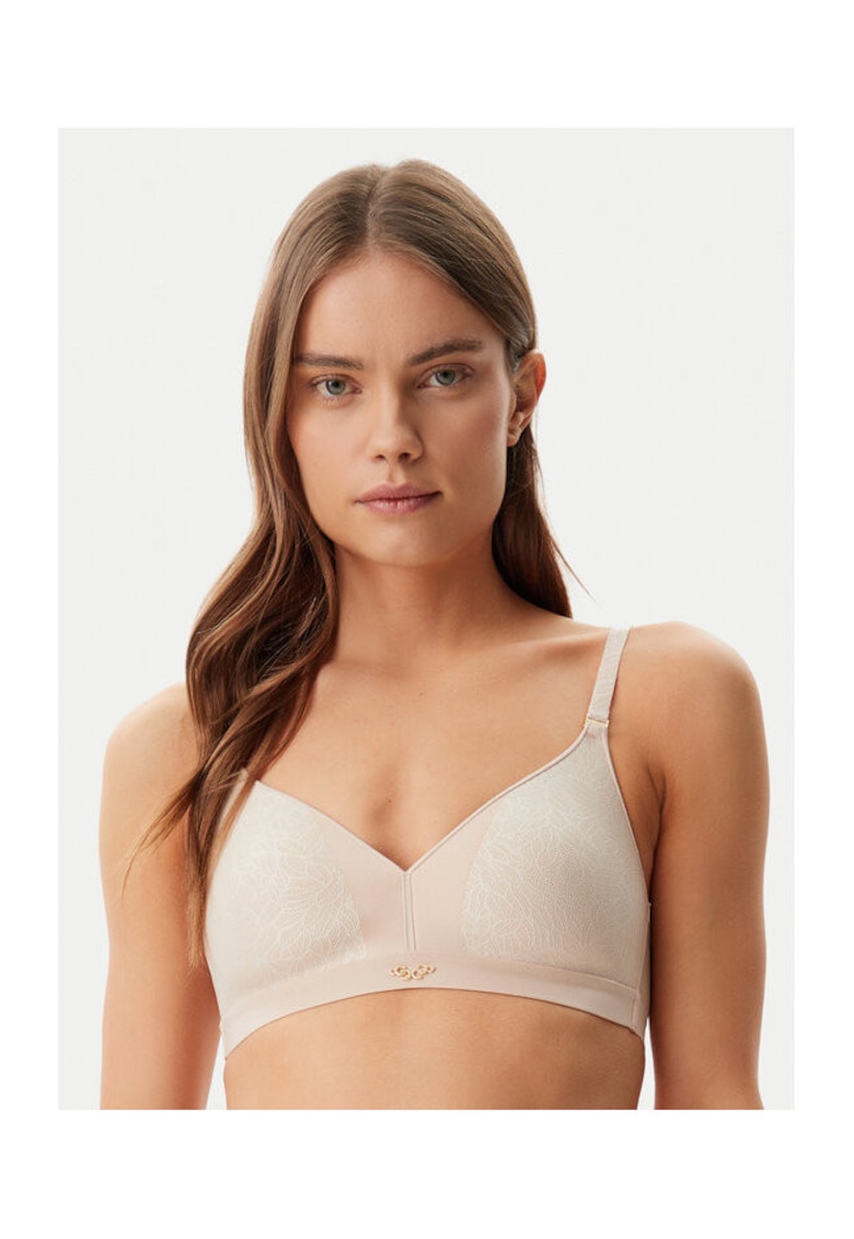 Sutien dama - 304889516 - Poliamida/Elastan - Bej - Bej