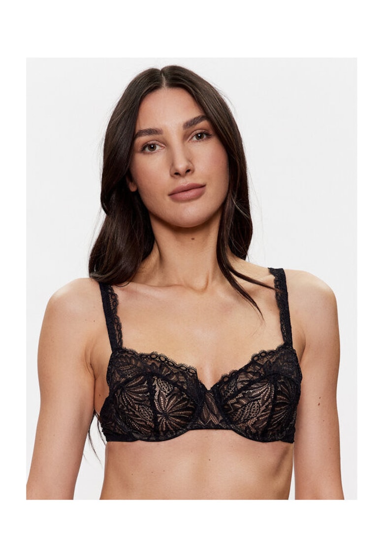 Sutien dama - 302342808 - Poliamida - Negru - Negru