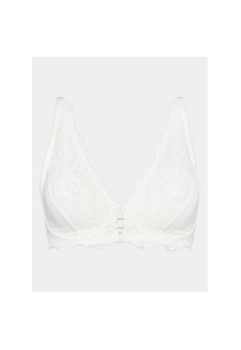 Sutien dama - 303687885 - Poliamida/Elastan - Alb - Alb