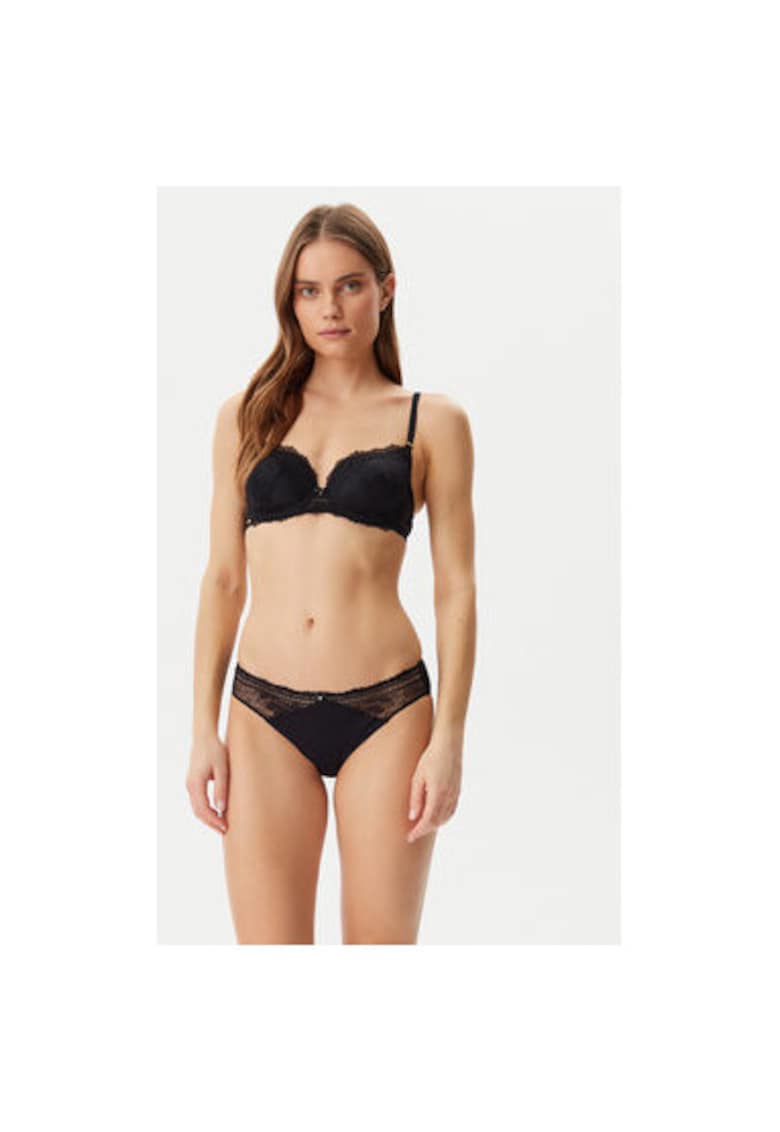 Sutien dama - 305024305 - Poliamida - Negru - Negru