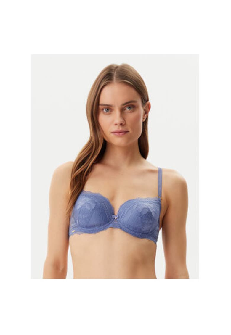 Sutien dama - 305024312 - Poliamida - Albastru - Albastru