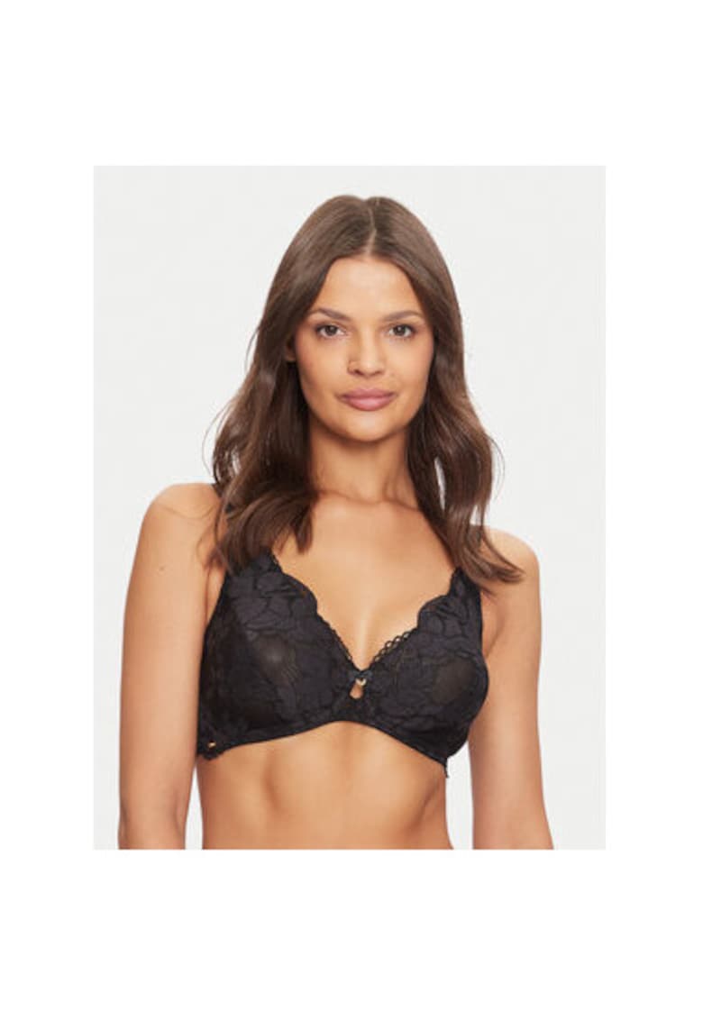 Sutien dama -  304525391 - Poliamida/Elastan - Negru