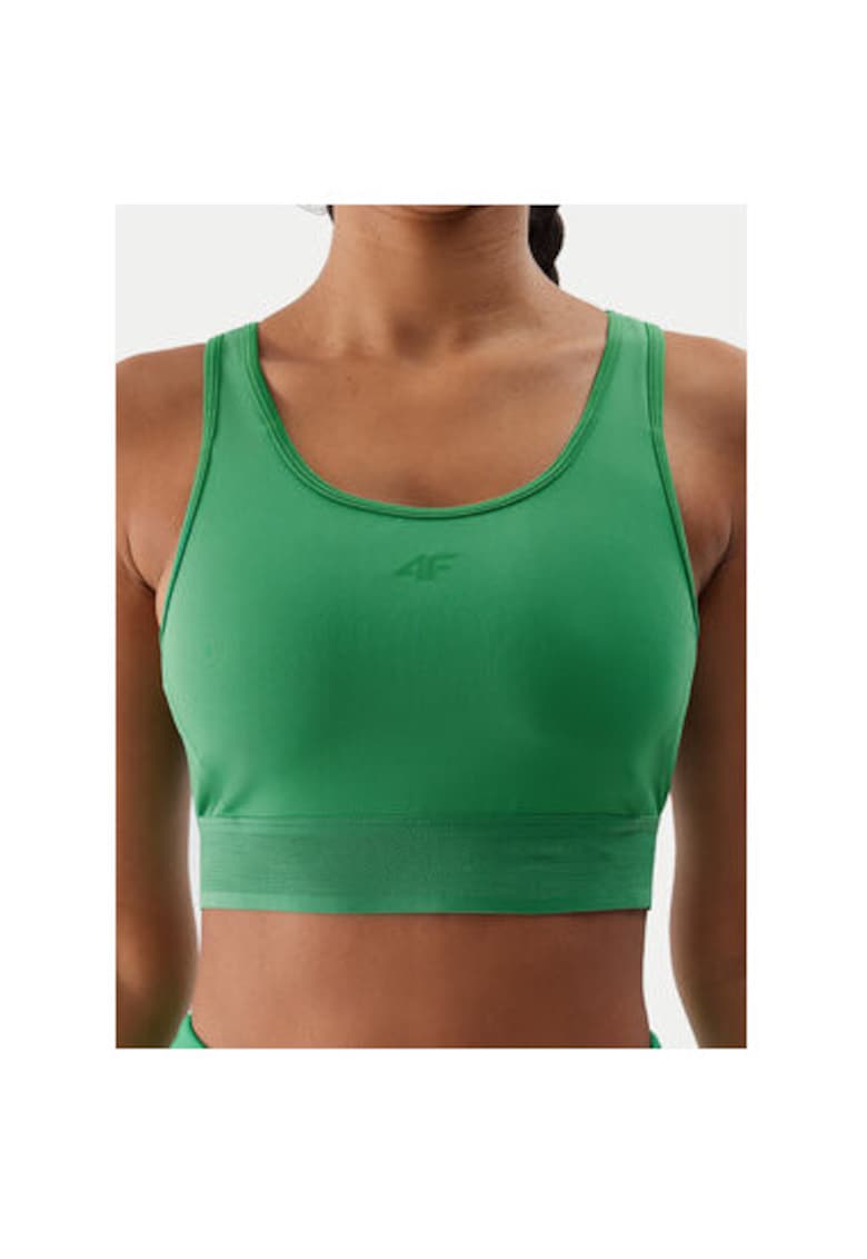 Tricou dama - 303820565 - Poliester/Elastan - Verde - Verde