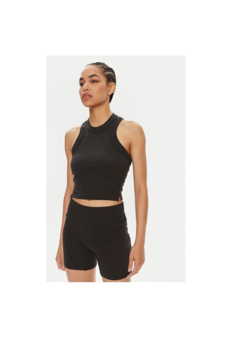 Tricou dama -  303899608 - Viscoza/Bumbac/Elastan - Negru