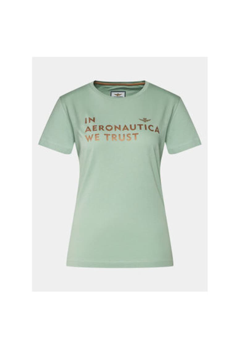 Tricou dama -  303712273 - Bumbac - Verde