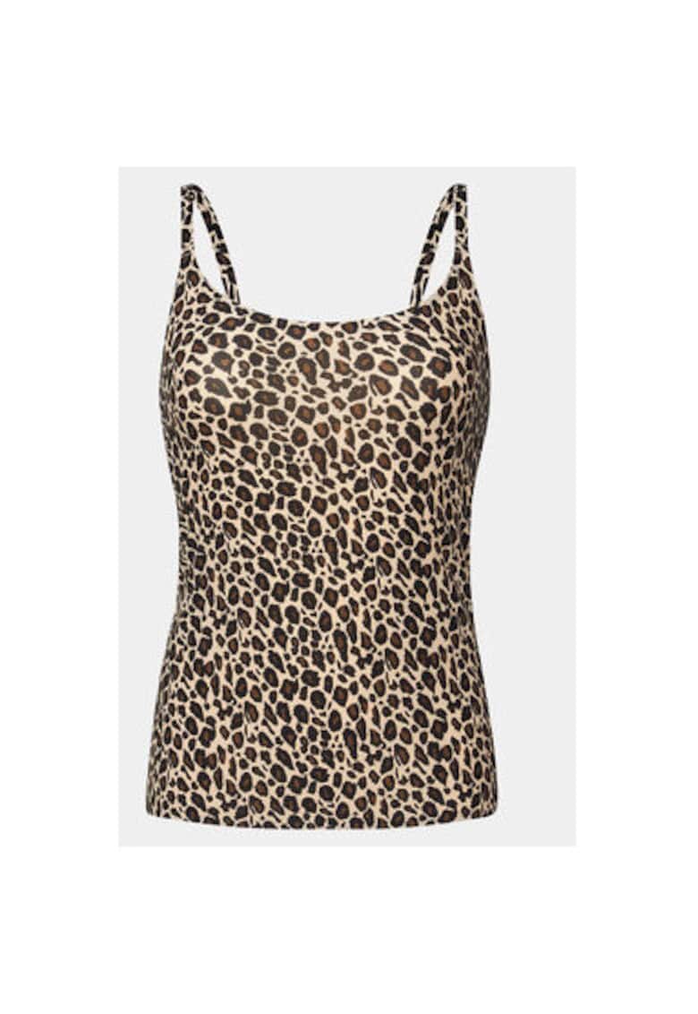 Tricou dama -  303814793 - Nylon/Elastan - M-L INTL - Maro