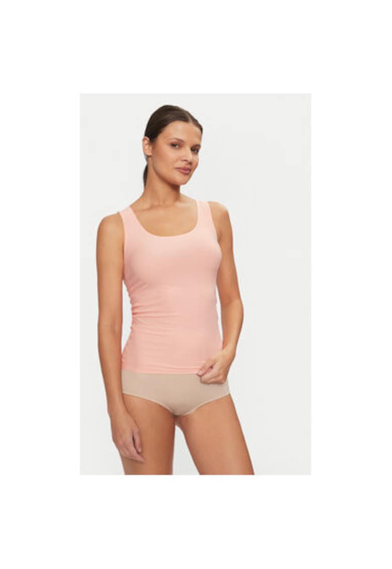 Tricou dama - 303814588 - Nylon/Elastan - One Size INTL - Portocaliu