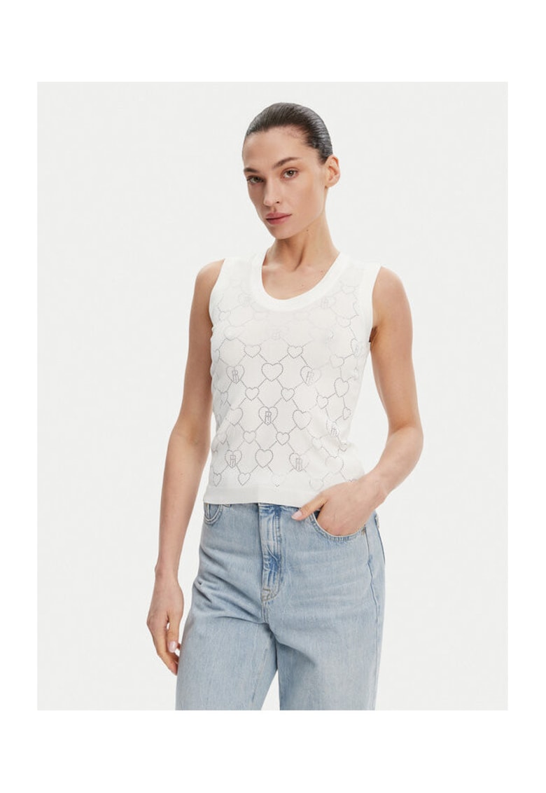 Tricou dama - 305170637 - Viscoza/Poliamida - Bej - Bej