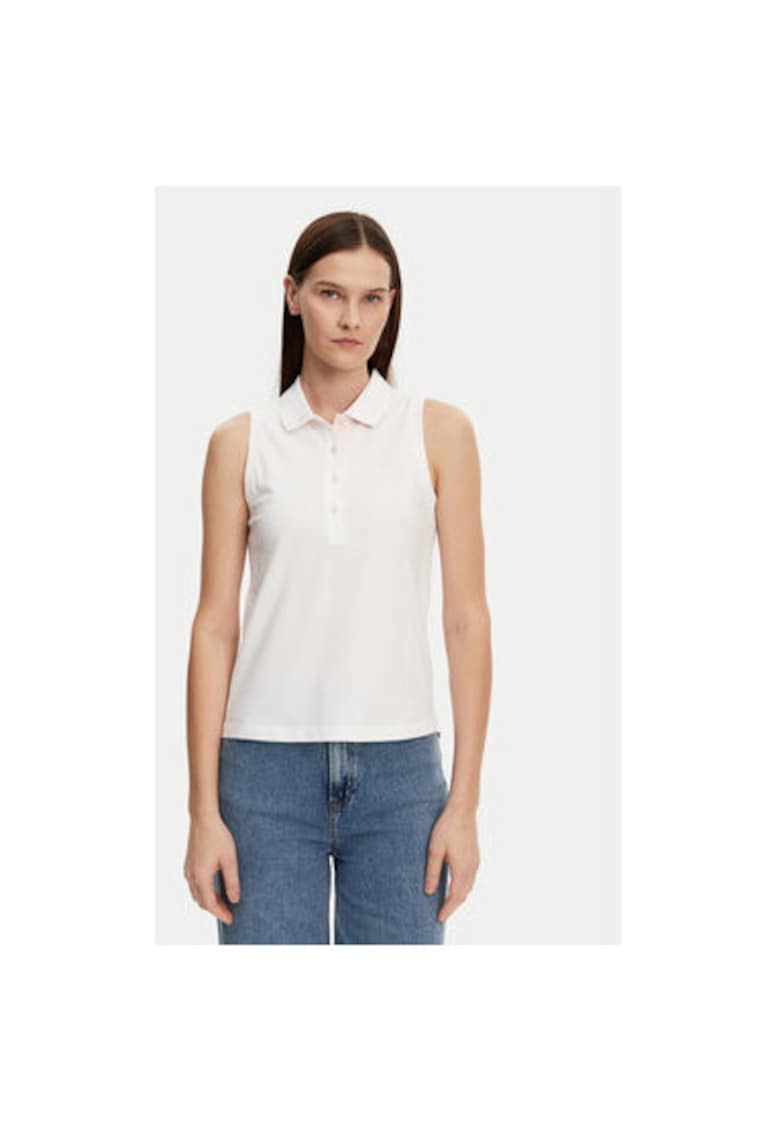 Gant Tricou dama - 305367037 - Bumbac - Alb - Alb