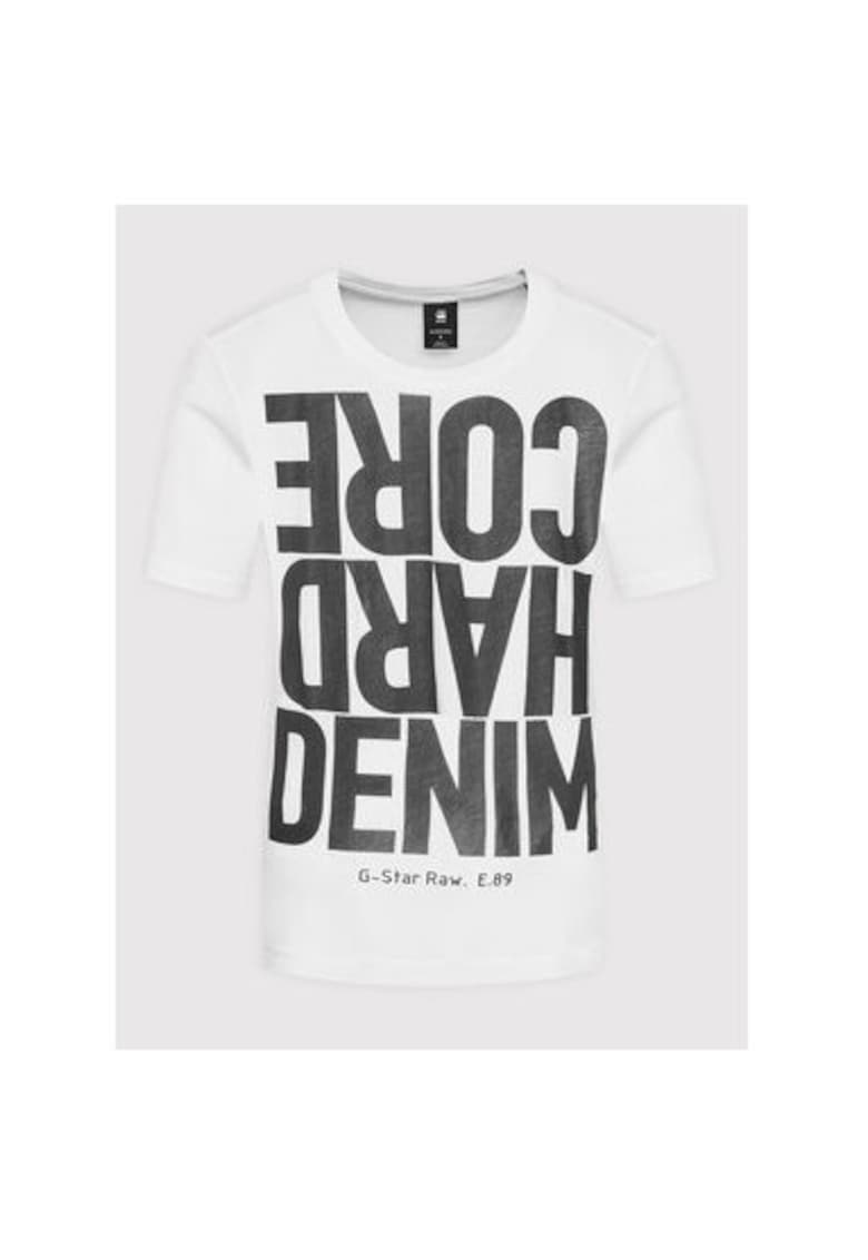Tricou dama - G Star Raw - 300958896 - Bumbac organic - Alb Tricou dama - G Star Raw - 300958896 - Bumbac organic - Alb