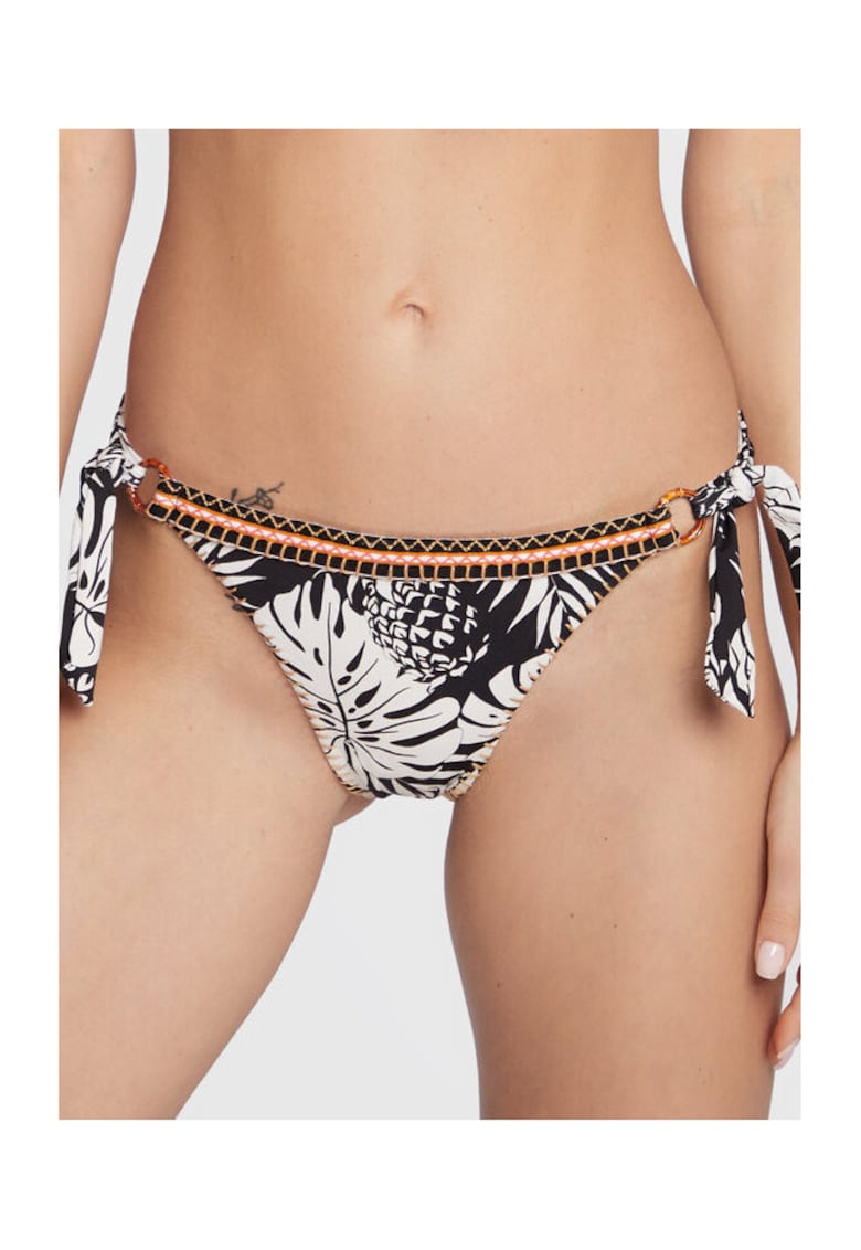 Slip de bikini dama - colorat - poliamida -