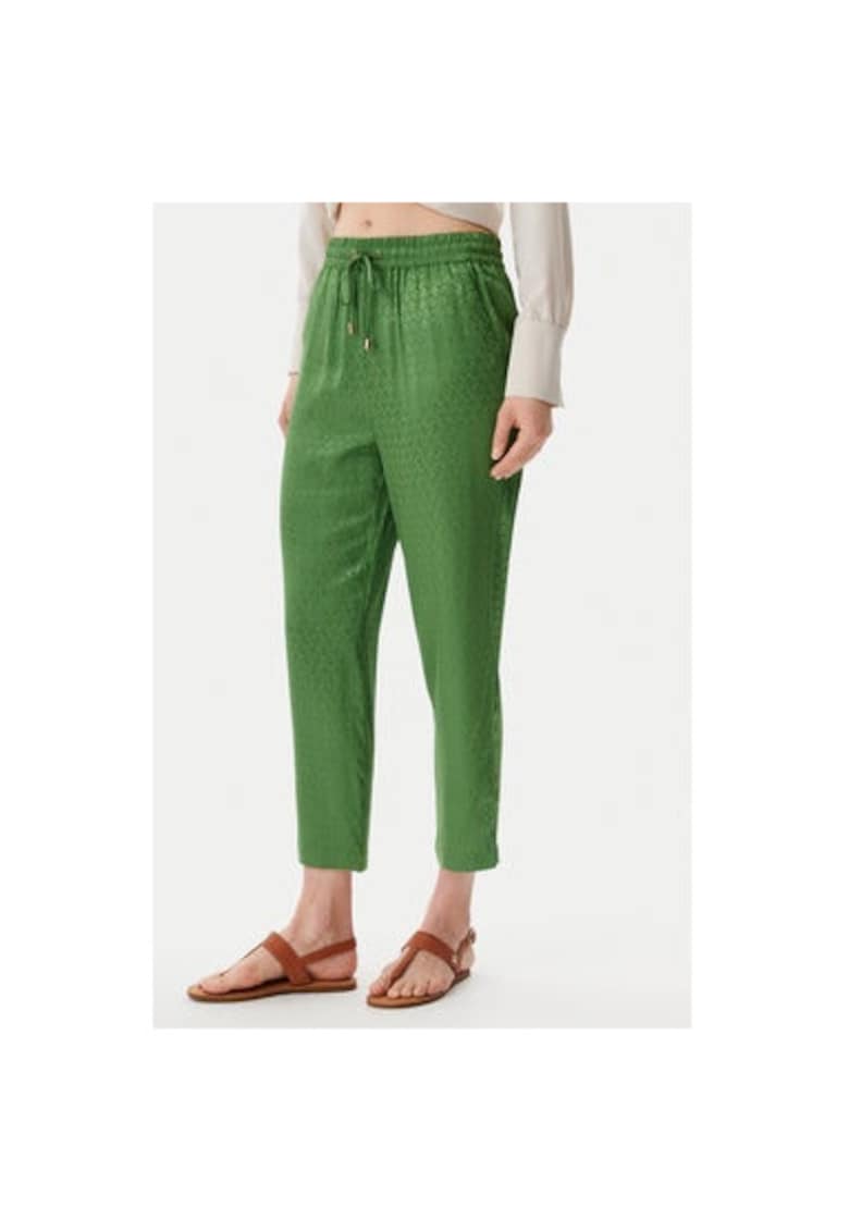 Pantaloni dama - 305350558 - Viscoza - Verde Pantaloni dama - 305350558 - Viscoza - Verde