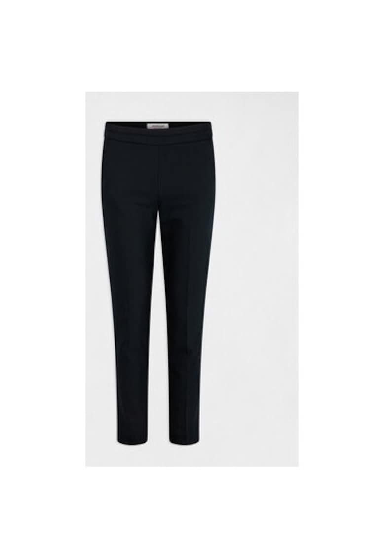 Pantaloni dama -  302898749 - Bumbac/Poliester - Albastru
